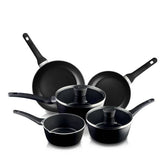 MasterChef 5 piece non-stick aluminium pan set (British brand)