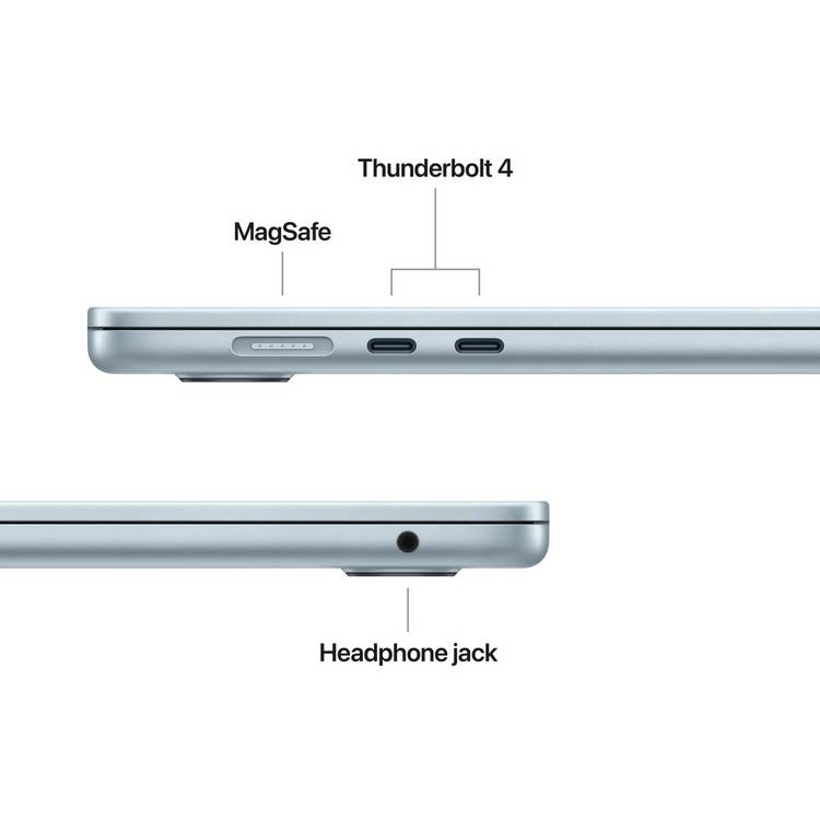 Apple MacBook Air 2026 M5 Sky Blue 15.3in, UK version