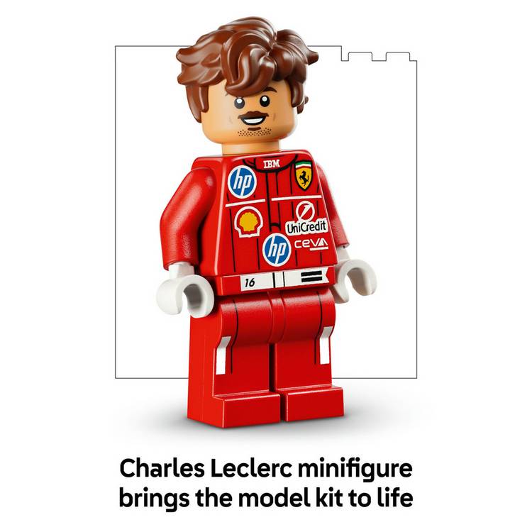 LEGO Ferrari Charles Leclerc helmet building set 43014 (British brand)