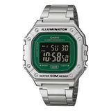 Casio men's digital watch classic square face - British product