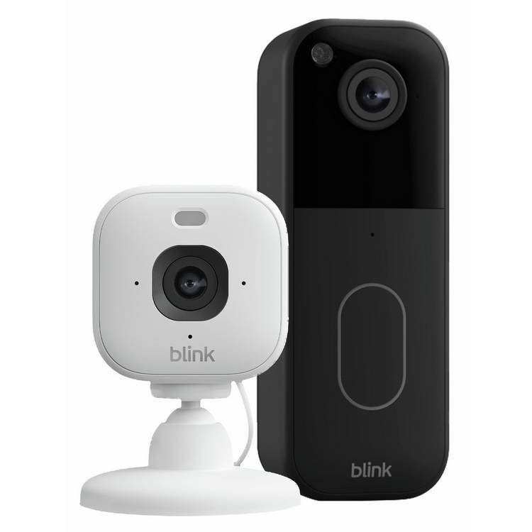 Blink doorbell and Mini 2K camera bundle, UK version
