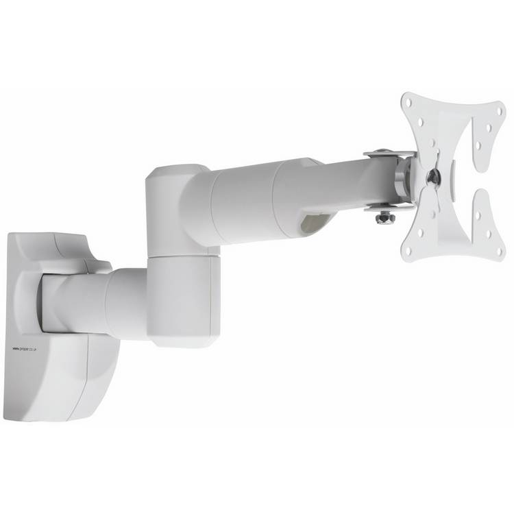 ProperAV tilt and swivel TV wall bracket 13-28 inches (British brand)