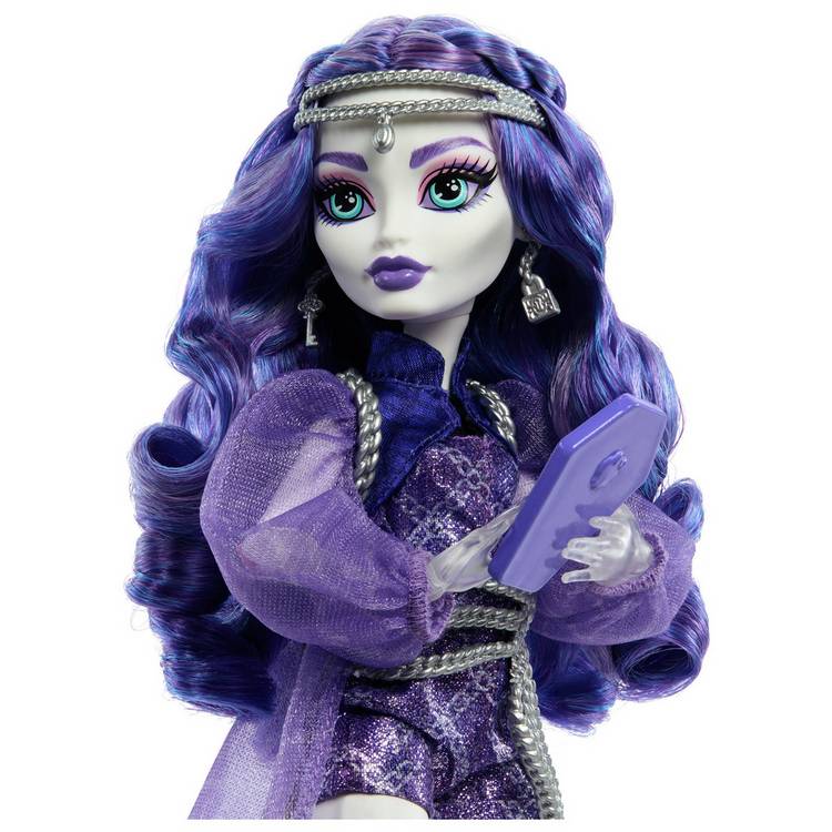 Monster High Spectra Vondergeist doll with pet ferret and accessories, UK version