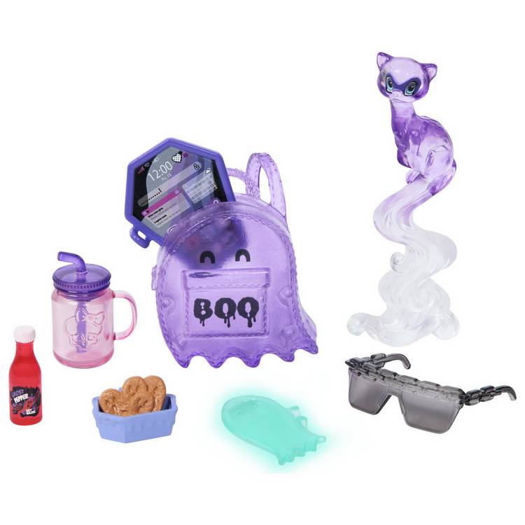Monster High Spectra Vondergeist doll with pet ferret and accessories, UK version
