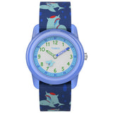 Timex kids analog watch blue Time Machine (British brand)