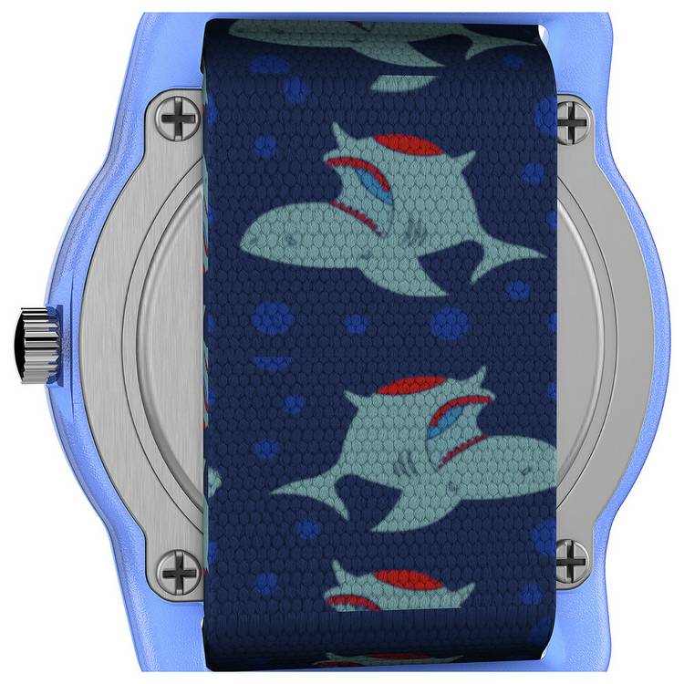 Timex kids analog watch blue Time Machine (British brand)