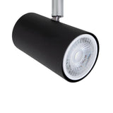 Argos Home 3 light spotlight plate matt black (British brand)
