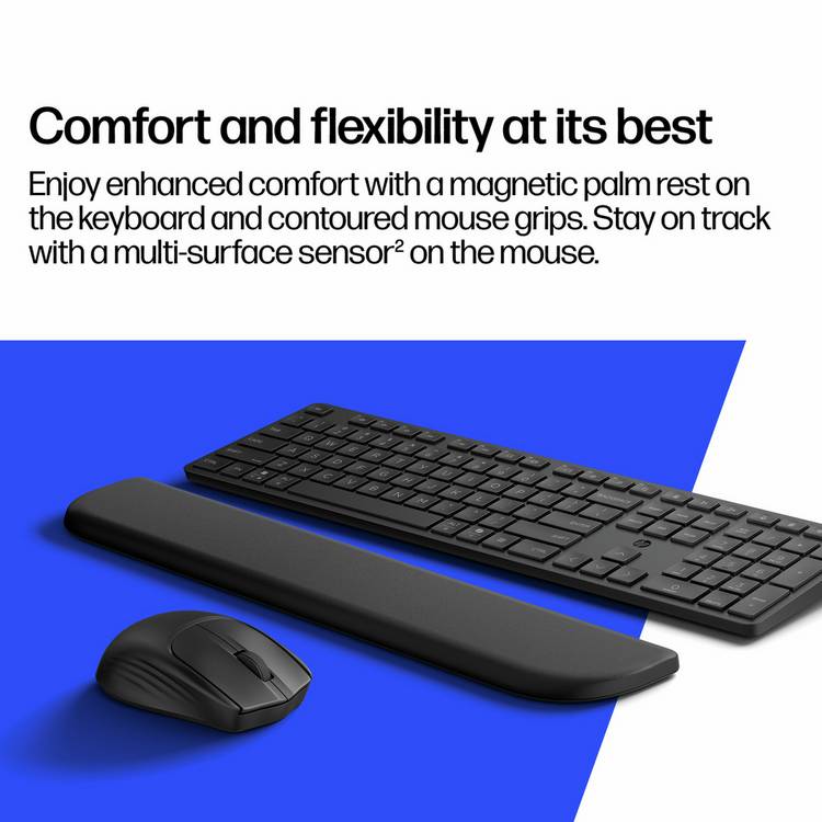 HP 580C multi-device keyboard mouse combo, UK version