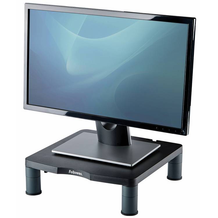 Fellowes standard monitor stand black for 21 inch monitors, UK version