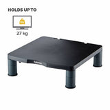 Fellowes standard monitor stand black for 21 inch monitors, UK version