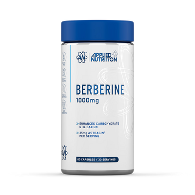 مكمل غذائي Applied Nutrition Berberine 1000 ملجم × 60 كبسولة