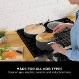 Ninja ceramic pan set 5 piece (British brand)