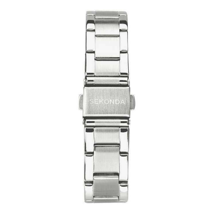 Sekonda Taylor blue dial stainless steel bracelet watch - British product