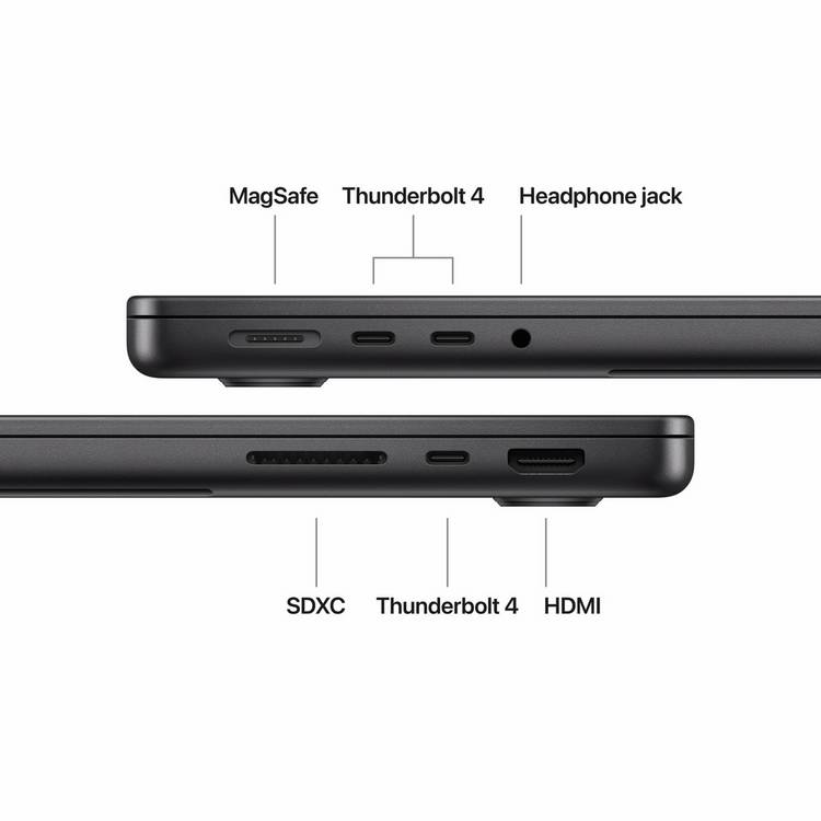 Apple MacBook Pro 2026 M5 14in 32GB 1TB Space Black, UK version