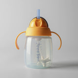 Tommee Tippee blue straw cup trainer twin pack (British brand)