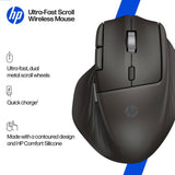HP 780M ultra-fast scroll wireless mouse black, UK version