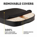 Fellowes seat cushion with coccyx cutout 43cm - British product