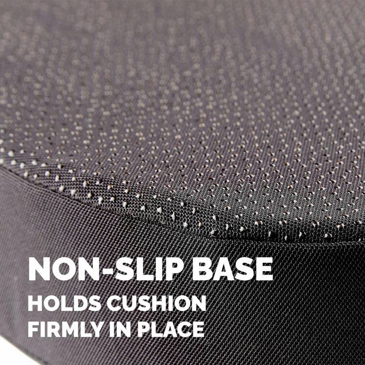 Fellowes seat cushion with coccyx cutout 43cm - British product
