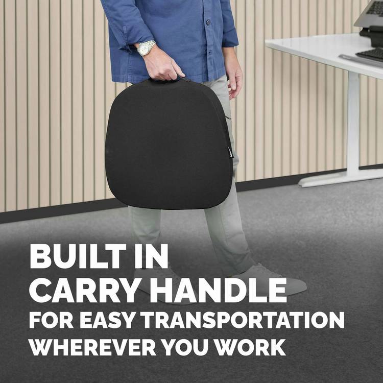 Fellowes seat cushion with coccyx cutout 43cm - British product