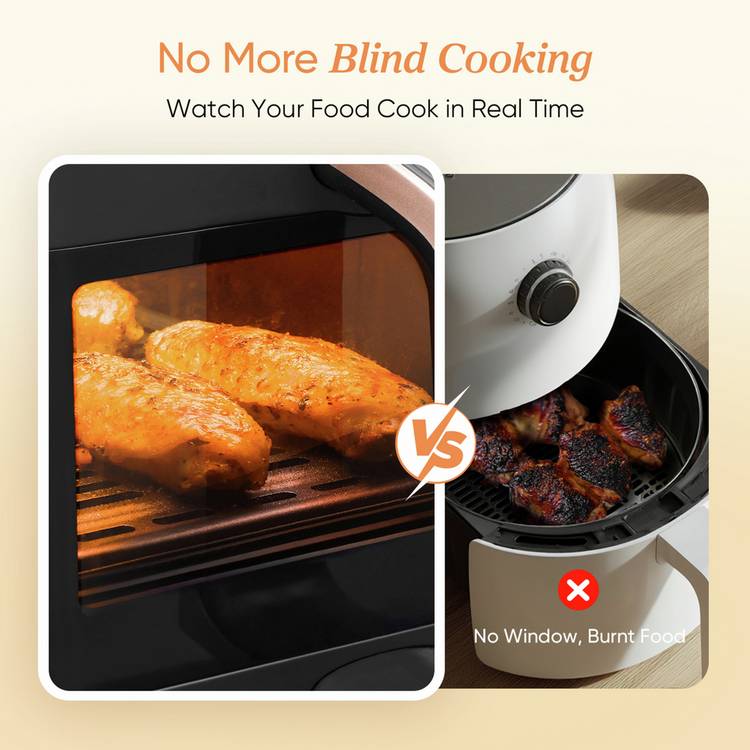 COSORI Dual Basket Air Fryer 8.5L black kitchen, UK version