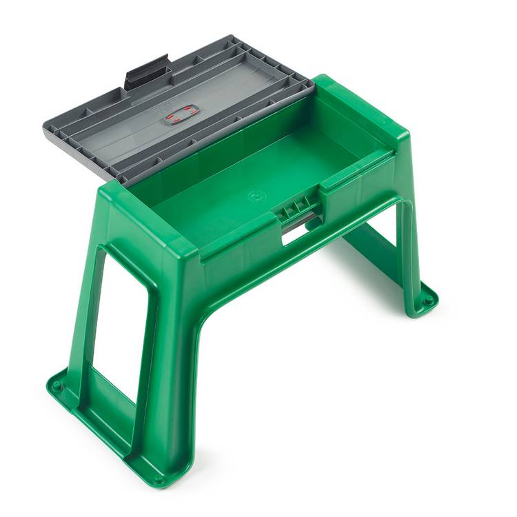Whitefurze garden kneeler with storage box green, imported from the UK