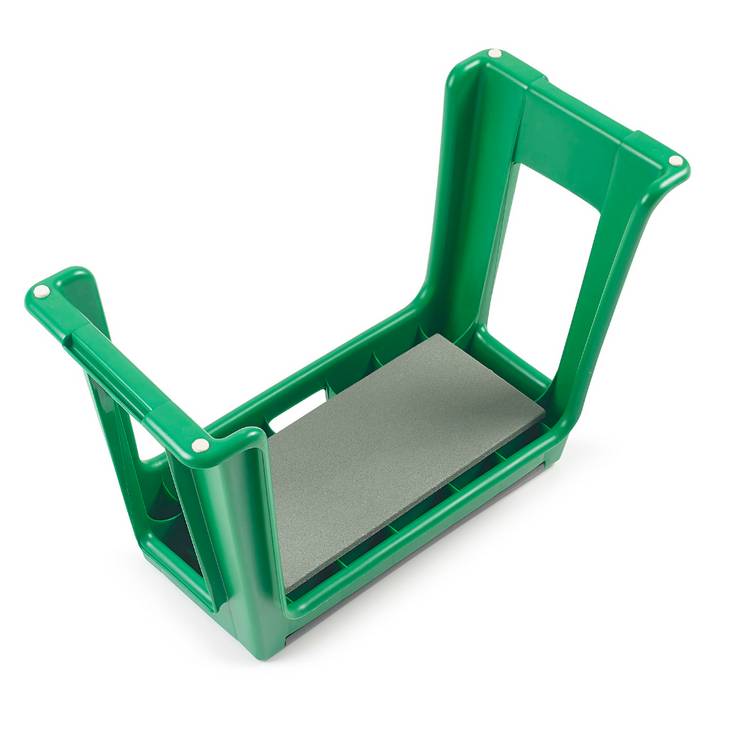 Whitefurze garden kneeler with storage box green, imported from the UK