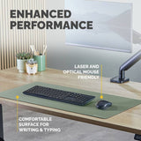 Fellowes Breyta desk mat sage 800x400mm, UK version