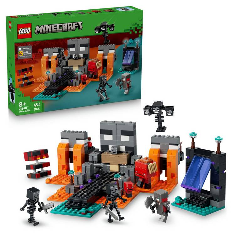 LEGO Minecraft Wither Battle building set 21590 (British brand)