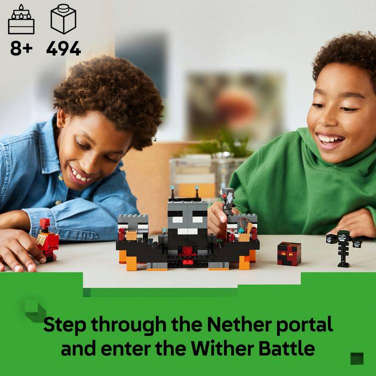 LEGO Minecraft Wither Battle building set 21590 (British brand)
