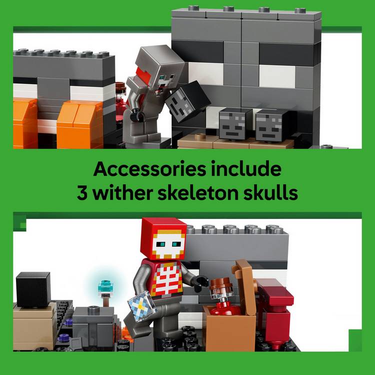 LEGO Minecraft Wither Battle building set 21590 (British brand)
