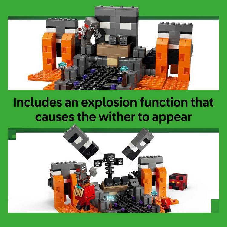 LEGO Minecraft Wither Battle building set 21590 (British brand)