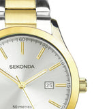 Sekonda Taylor watch 34mm two-tone stainless steel bracelet, UK version