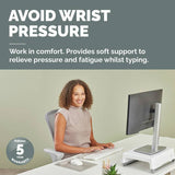 Fellowes keyboard wrist rest sand, imported from the UK