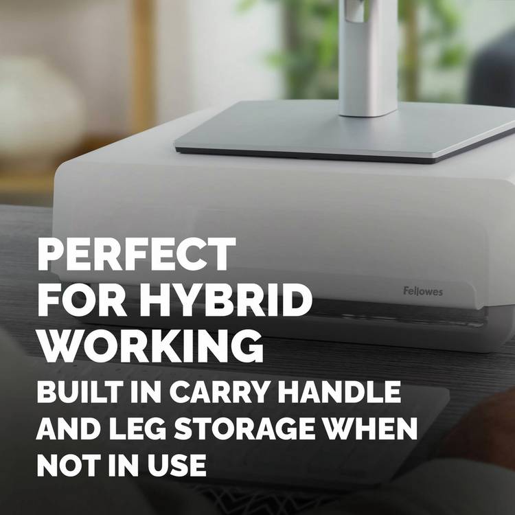 Fellowes Breyta monitor stand white, imported from the UK