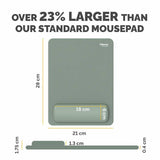 Fellowes Breyta XL mousepad wrist rest Sage (British brand)