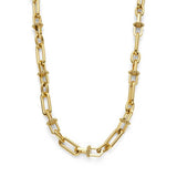 Argos Olivia Burton Stainless Steel Gold IP Anchor Link Chain, 20.5in- Buy online at McGrocer