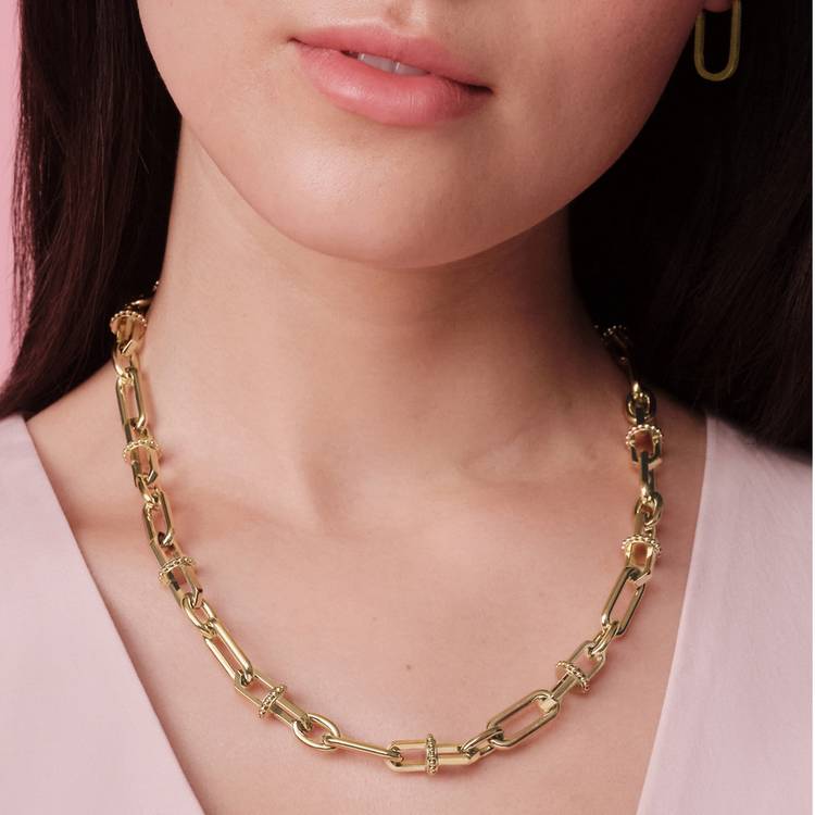 Olivia Burton gold anchor link chain 20.5in (British brand)