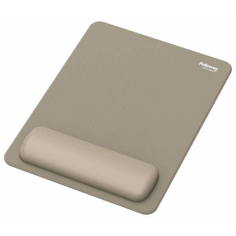 Fellowes Breyta XL mousepad wrist rest Sand size L28xW21cm (British brand)