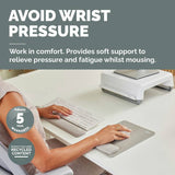 Fellowes Breyta XL mousepad wrist rest Sand size L28xW21cm (British brand)