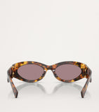 Miu Miu acetate oval sunglasses - British product