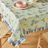 Argos Argos Home Floral Stripe Wipe Clean Tablecloth 180cm x 140cm- Buy online at McGrocer