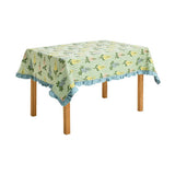 Argos Home Floral Stripe Wipe Clean tablecloth L180xW140cm (British brand)