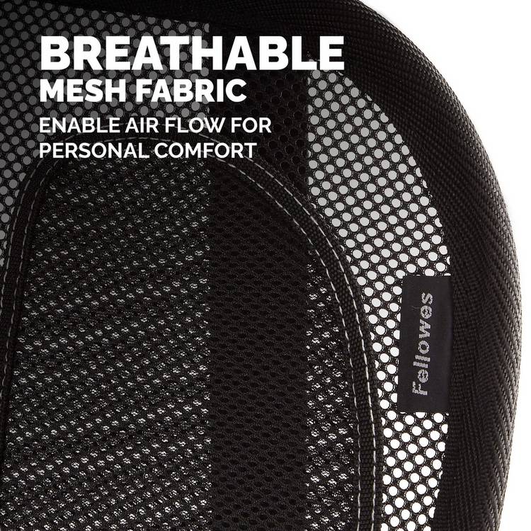 Fellowes mesh back support for office chairs, UK version
