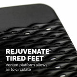Fellowes Refresh foot support with vented platform, imported from the UK