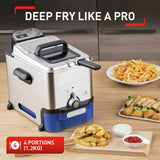 Tefal deep fat fryer OleoClean Pro - British product