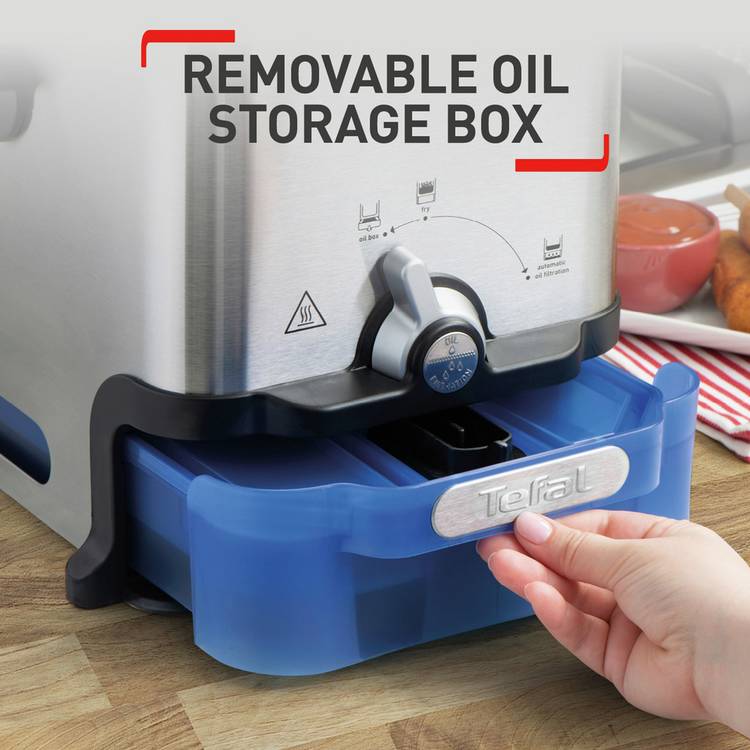 Tefal deep fat fryer OleoClean Pro - British product