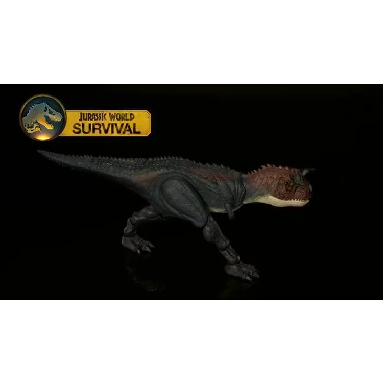 Jurassic World Charge N Chomp Carnotaurus running dinosaur toy, UK version
