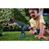 Jurassic World Charge N Chomp Carnotaurus running dinosaur toy, UK version
