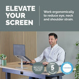 Fellowes Alumia laptop stand silver for 15 inch laptops (British brand)