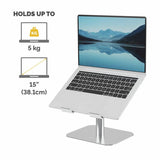 Fellowes Alumia laptop stand silver for 15 inch laptops (British brand)